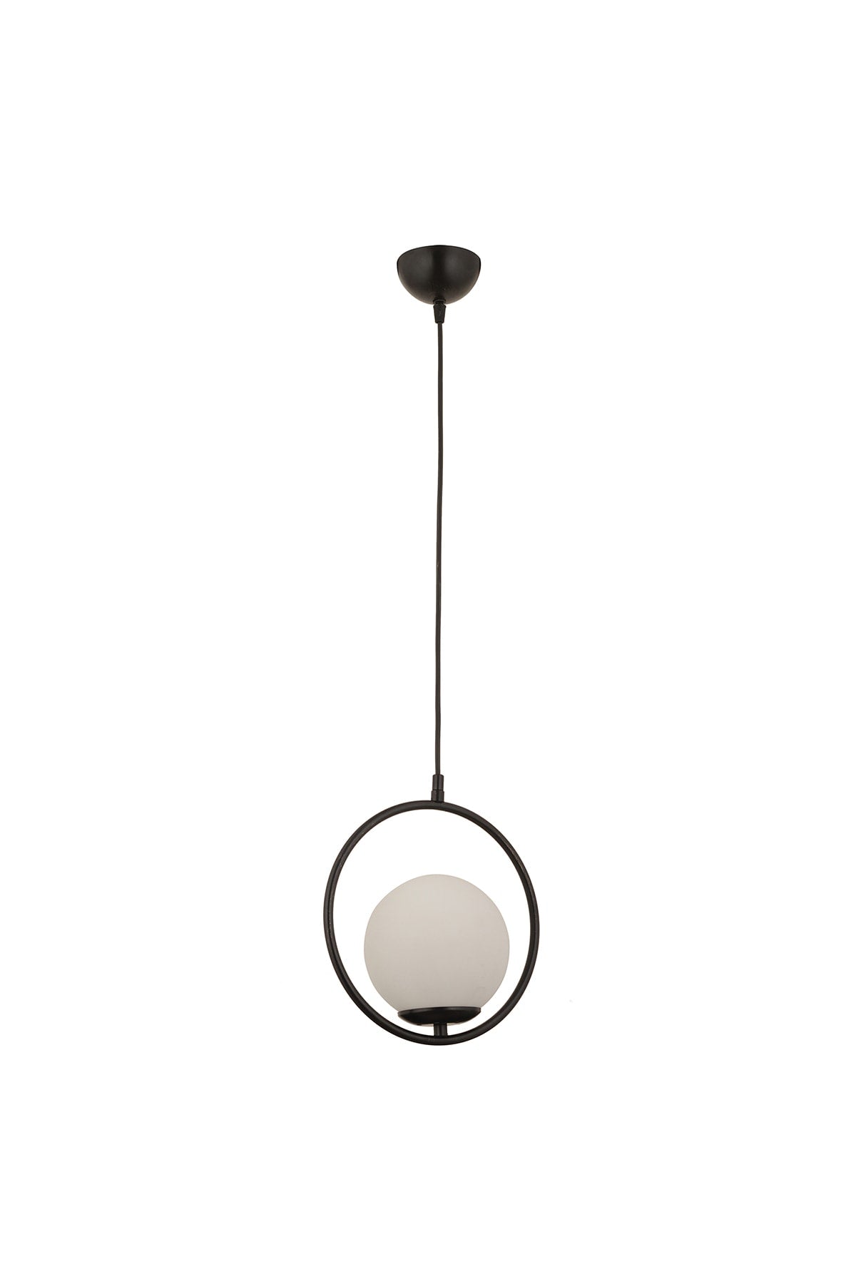Luis Single Black Pendant Lamp With White Glass Modern Pendant Lamp Kitchen Living Room Pendant Lamp Chandelier
