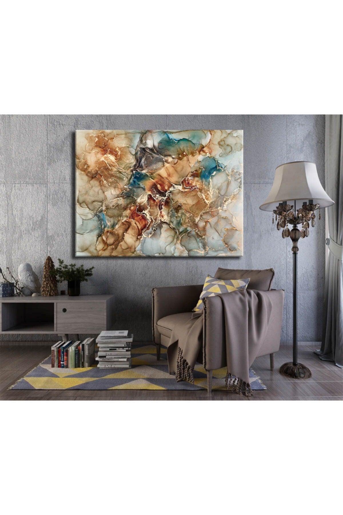 Abstract Art Decorative Canvas Painting - Voov1396 - Swordslife