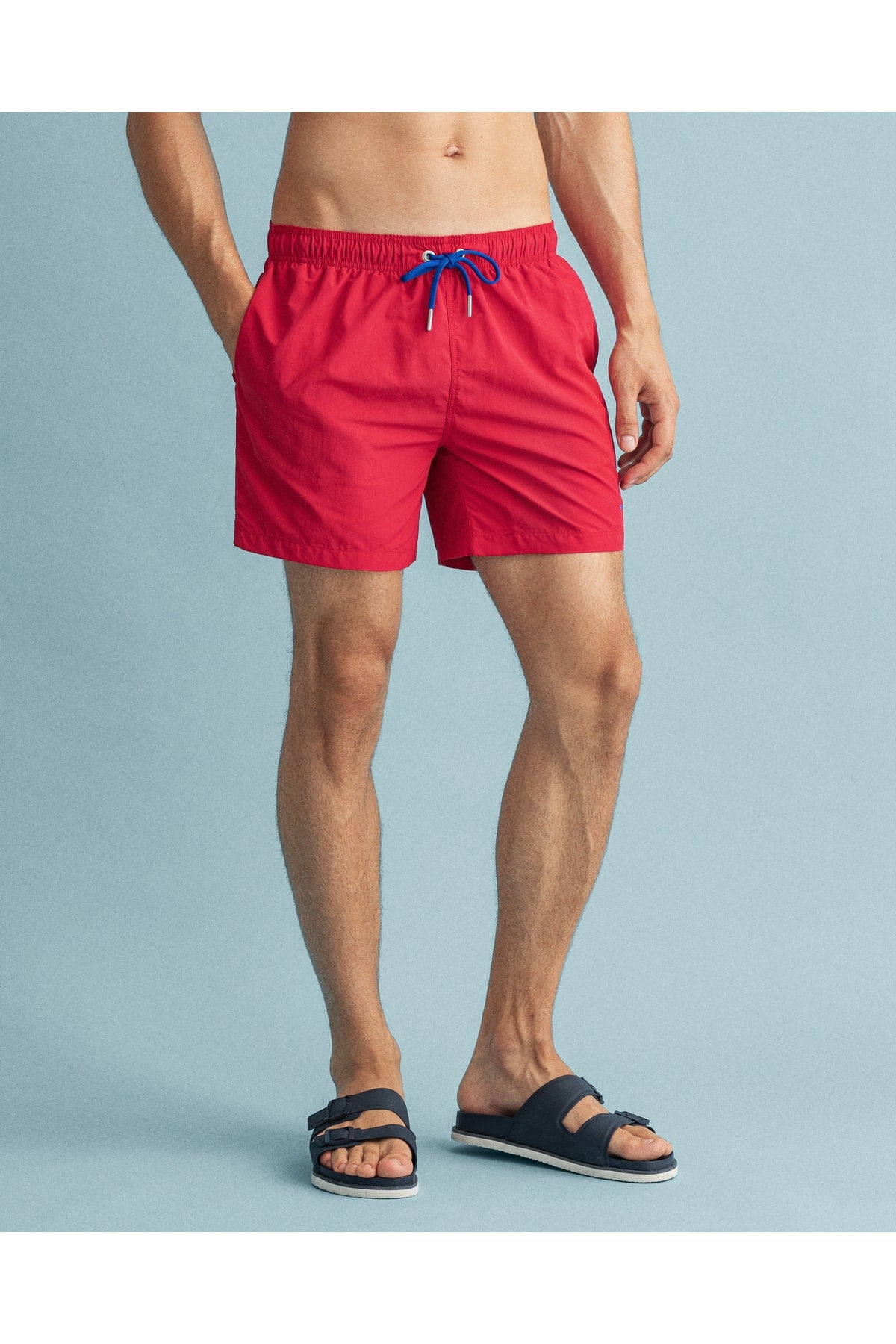 Men'S Red Swimwear Shorts