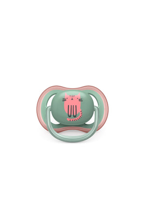Scf085/18 Ultra Air Pacifier 6-18 Months 2 Pair Girl