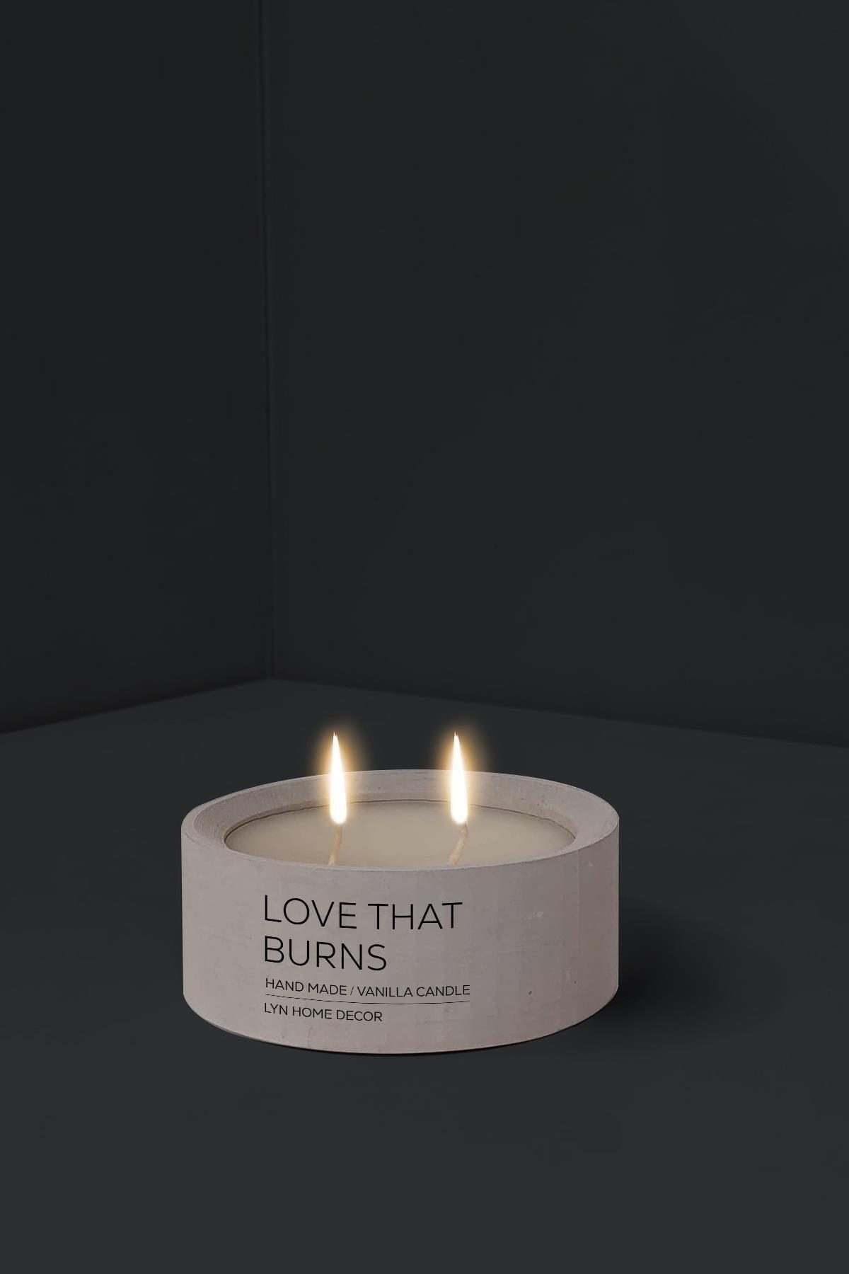 Gray Concrete 2 Lid Candle Set - Swordslife