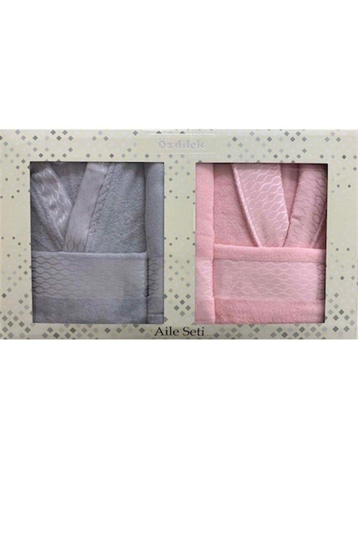 Elissa Gray Powder Family Set Bathrobe Towel Set - Swordslife