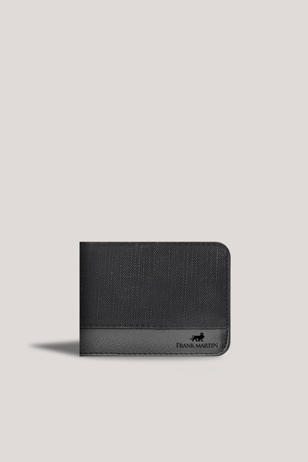 Original Men'S Wallet Black Sport & Stylish With Leather Fabric Box 70-021