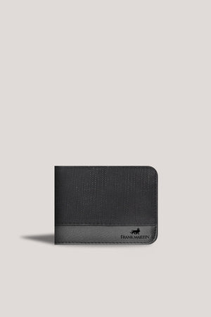 Original Men'S Wallet Black Sport & Stylish With Leather Fabric Box 70-021
