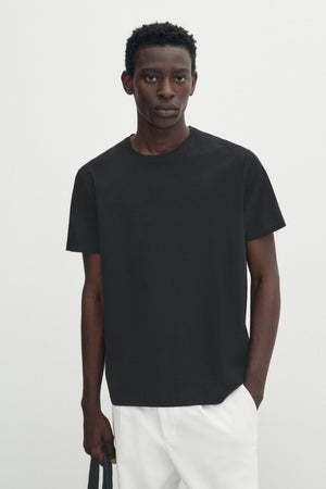 Short Sleeve Mercerized Cotton T-Shirt