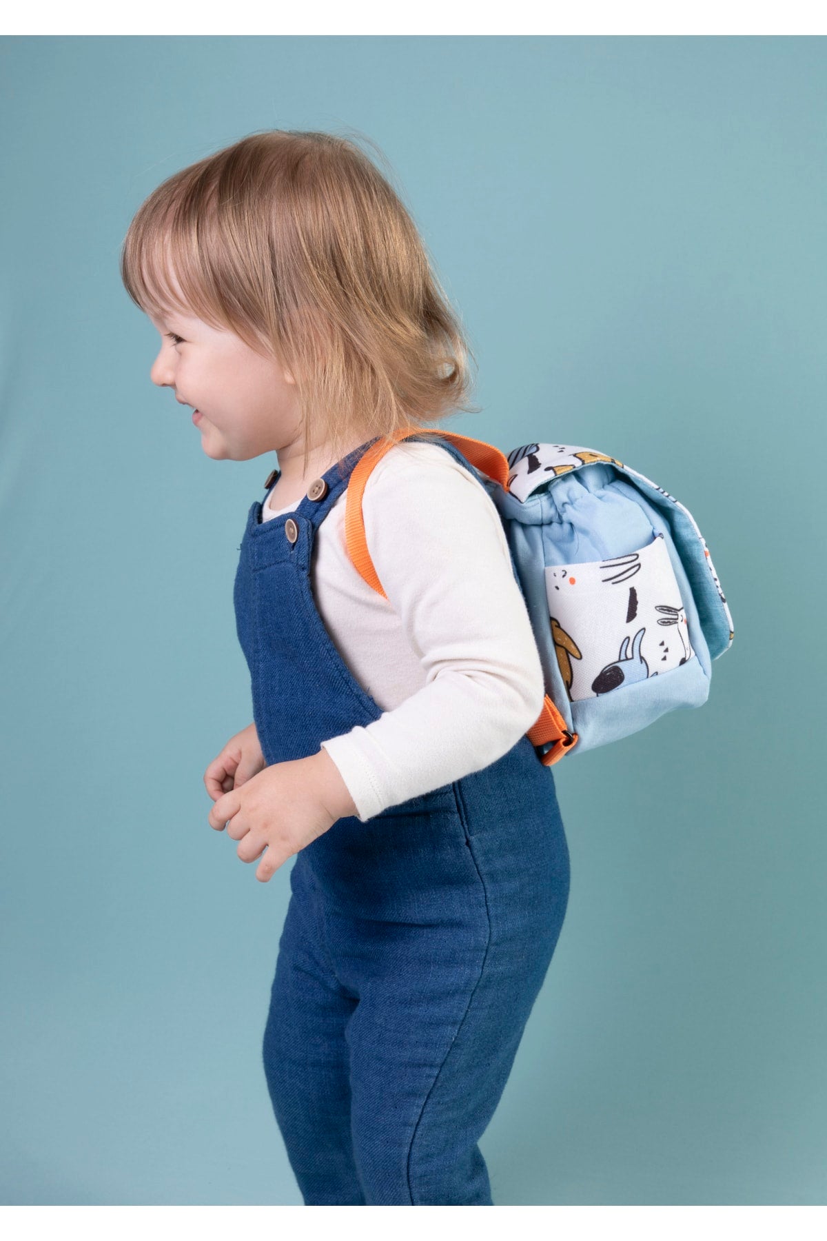 Jumping Dogs 101 Kids Backpack 20X18X10 - (0 - 1 - 2 - 3 - 4 Years Old)
