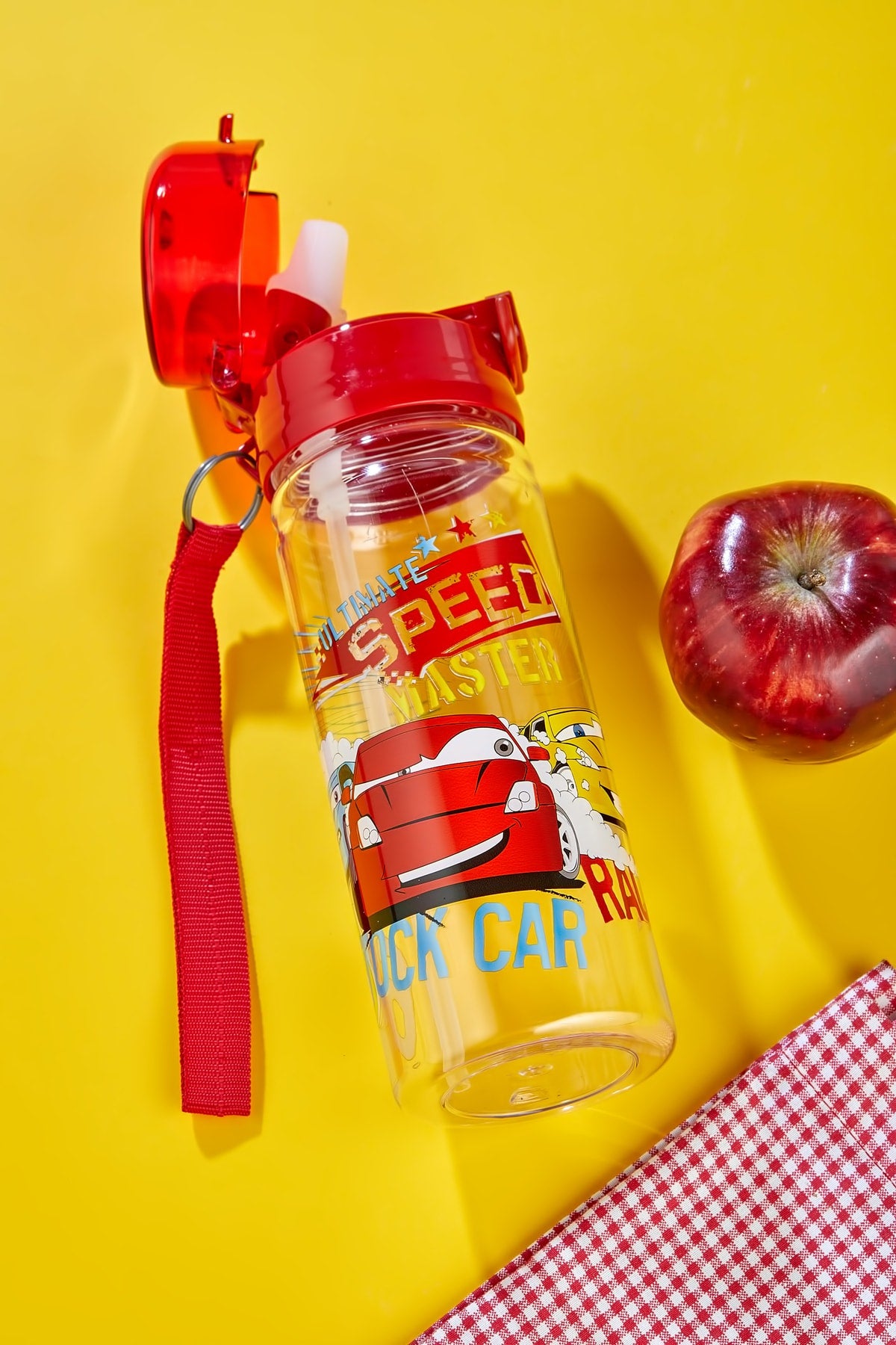 Healthy Polycarbonate Flask 500 Ml, Flask With Pipe 500 Ml With Trolley