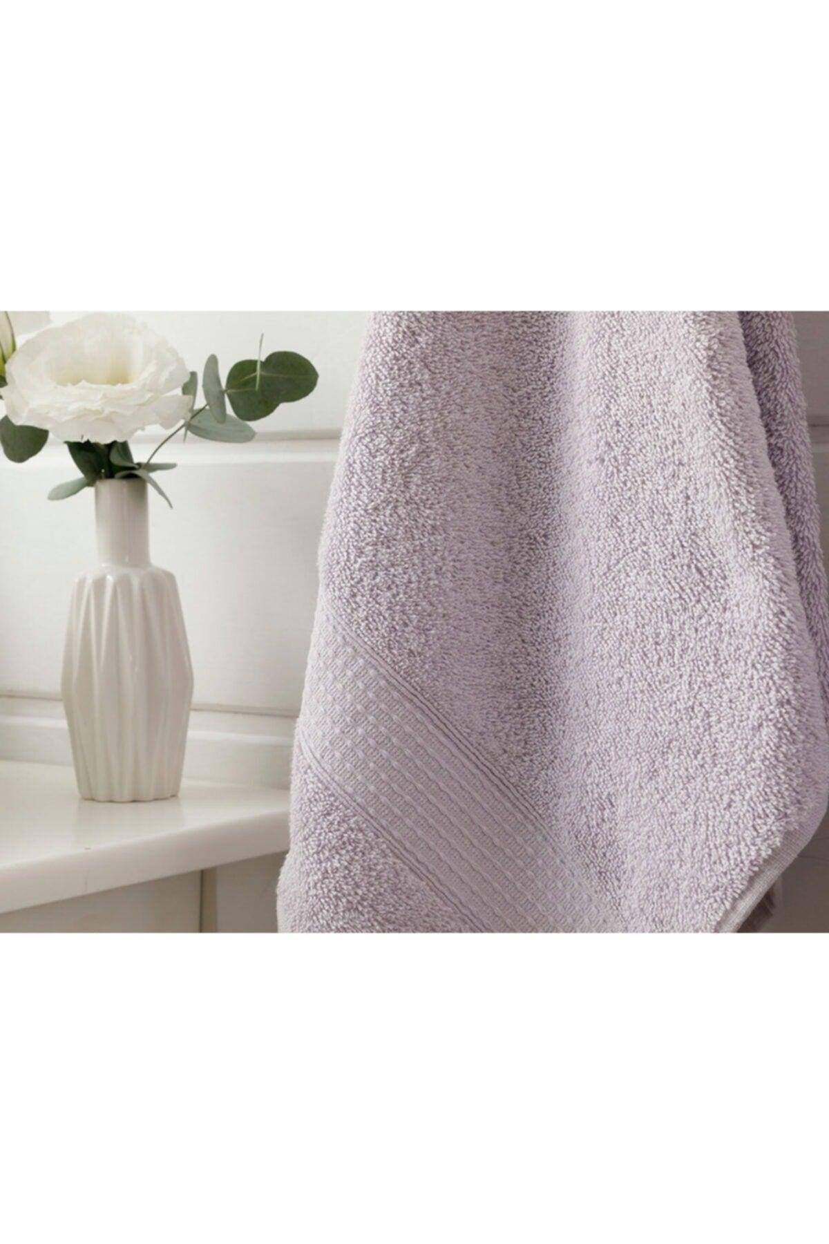 Pure Basic Face Towel 50X90 Cm Lilac - Swordslife