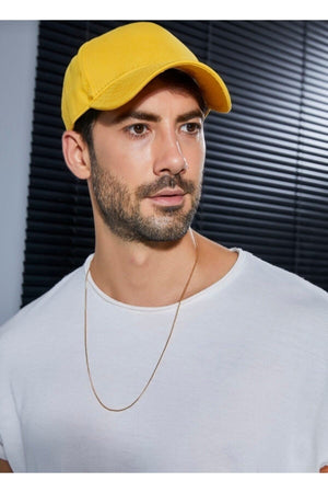 Adjustable Men'S-Women'S Plain Sports Hat With Velcro Back