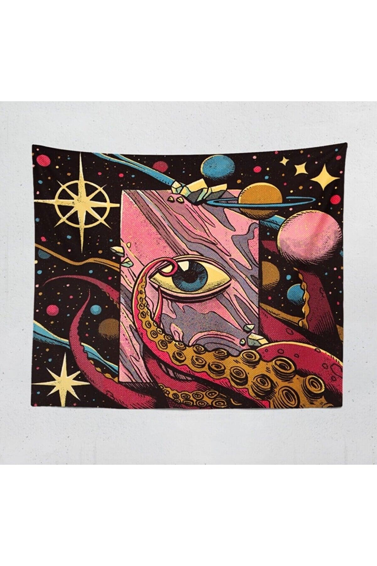 Eye Psychedelic Wall Covering Rug - Swordslife