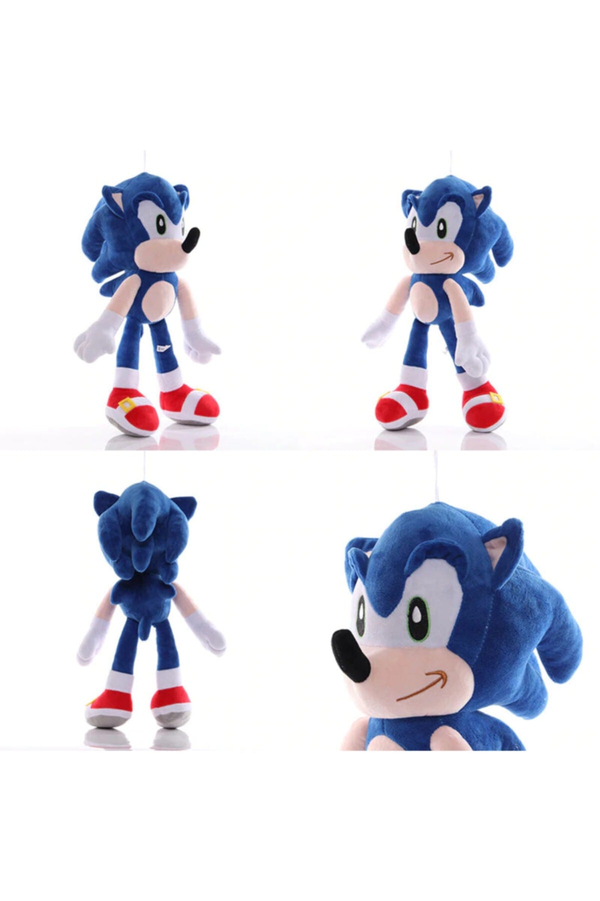 Es66088 Sonic Boom Hedgehog & Friends Figure Plush Toy Big Size Sonic The Hedgehog 28 Cm.