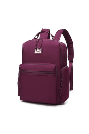 Smartbags School Size Laptop Backpack With Eyes 2022-3124 Maroon