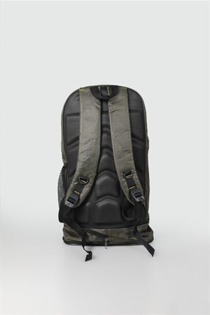 Montana 55+10 Liter Bellows Multi Eyes School-Camper-Travel-Climber-Outdoor Backpack Khaki