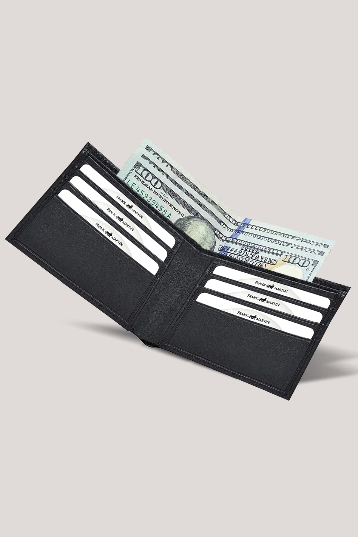 Men'S Wallet Belt Keychain Gift Set 60-014