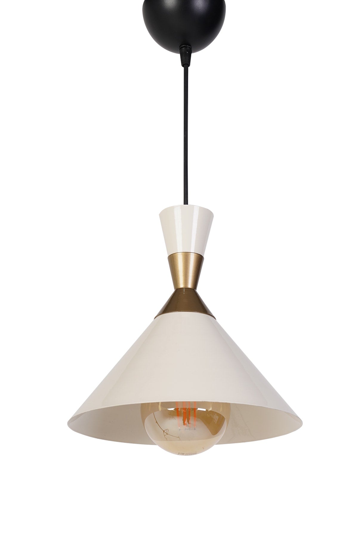 Voile Pendant Lamp Chandelier White