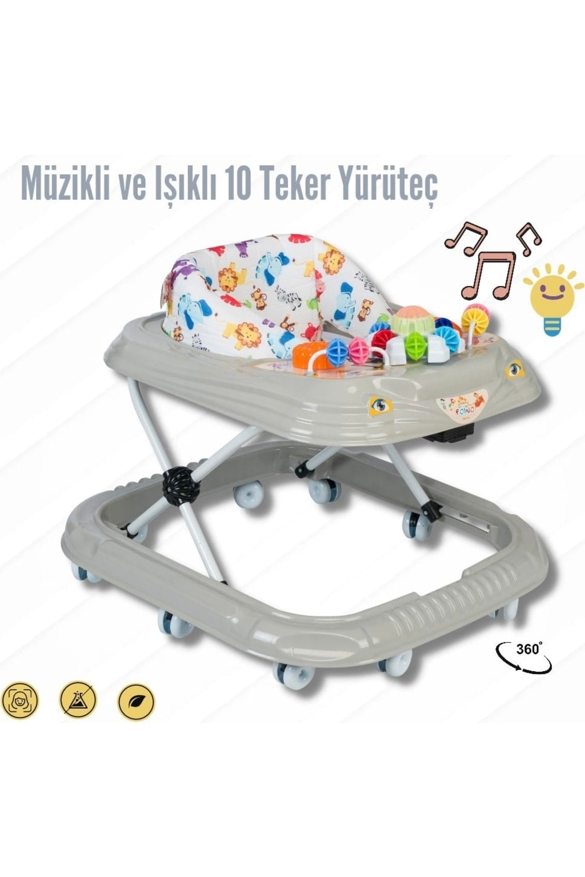 Musical And Lighted Walker 10 Leg Spider Model Yrtç22