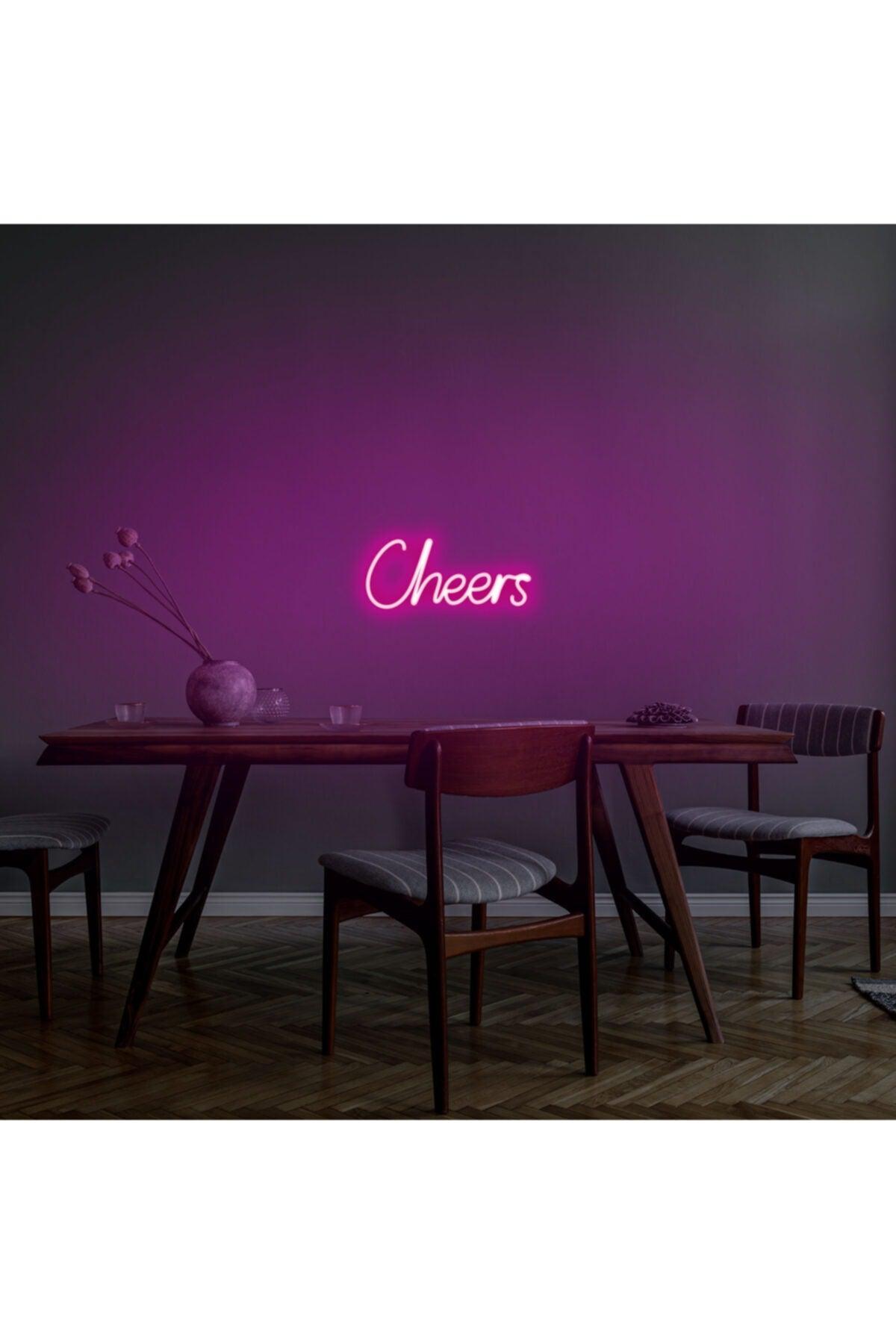 - Cheers - Led Decorative Wall Lighting Neon Graffiti Magic Led Messages -neongraph - Swordslife