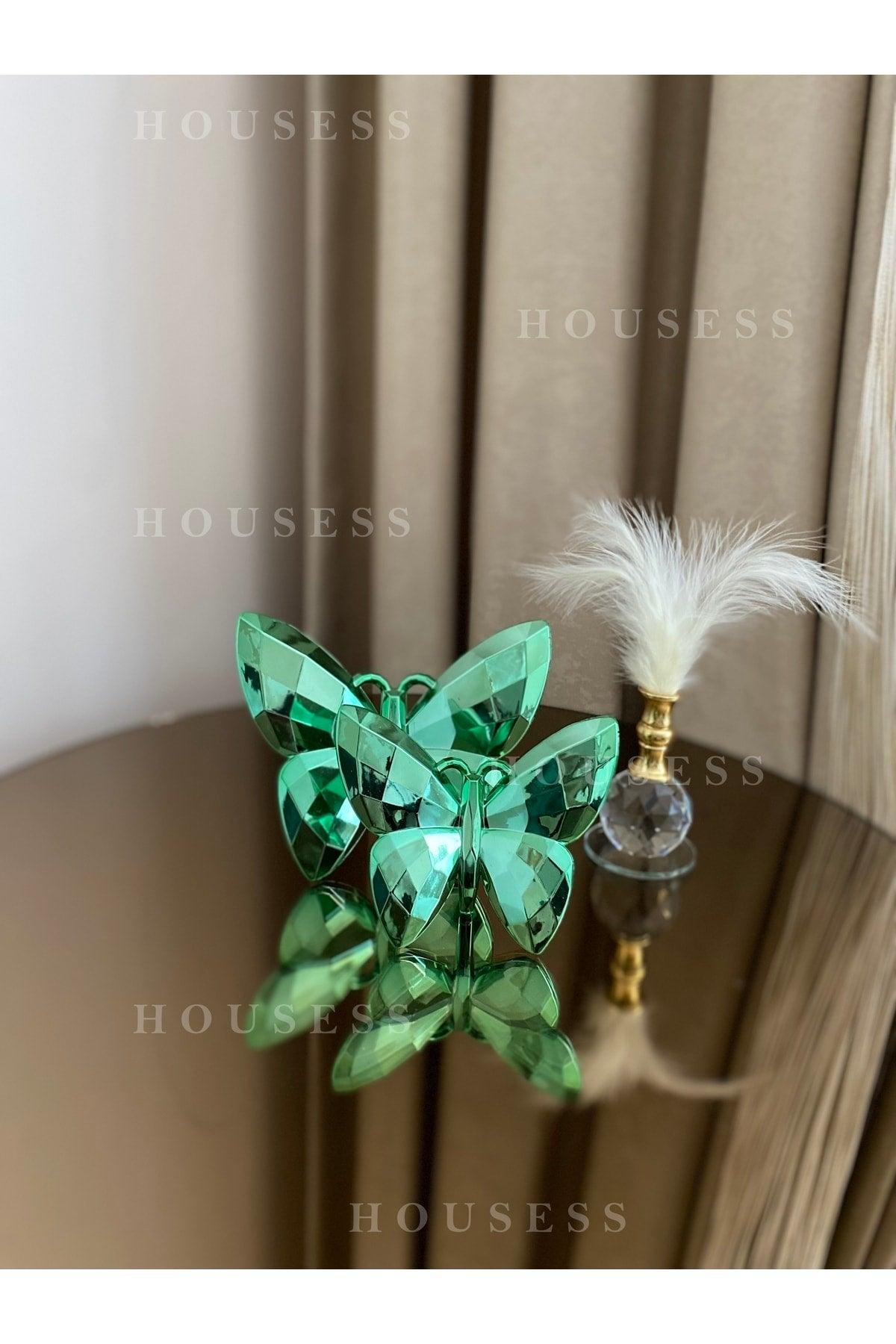 Decorative Butterfly And Feather Trinket Ornament - Swordslife