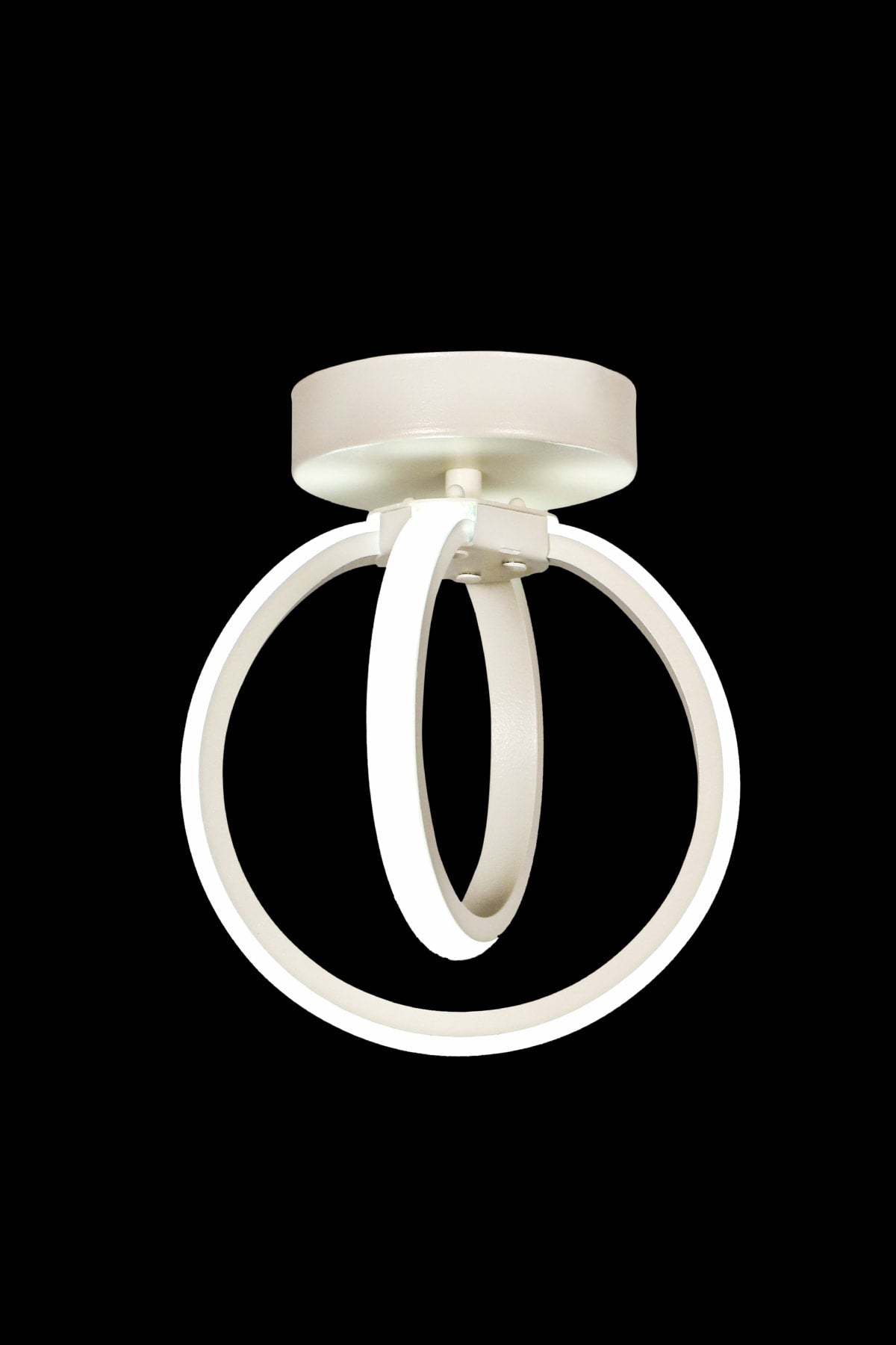 Sezen Led Ceiling Mounting Single Chandelier White
