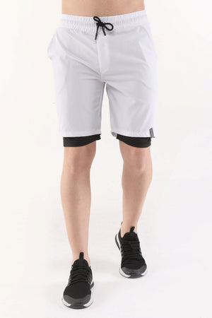 Men'S Running Quick Dry Micropoly Training Turf Fitness Short Tights Outdoor Shorts