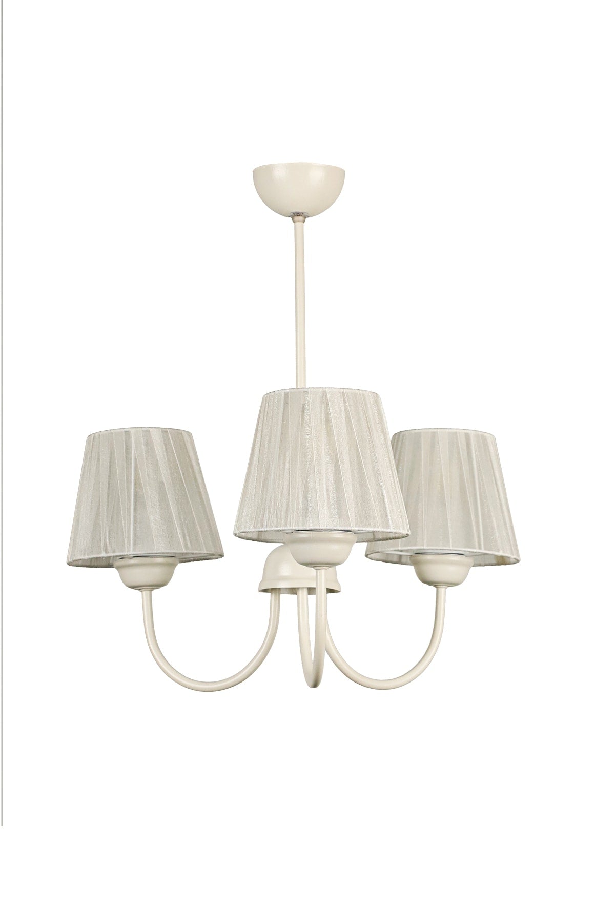 Ova 3Rd Chandelier White Cream Hat