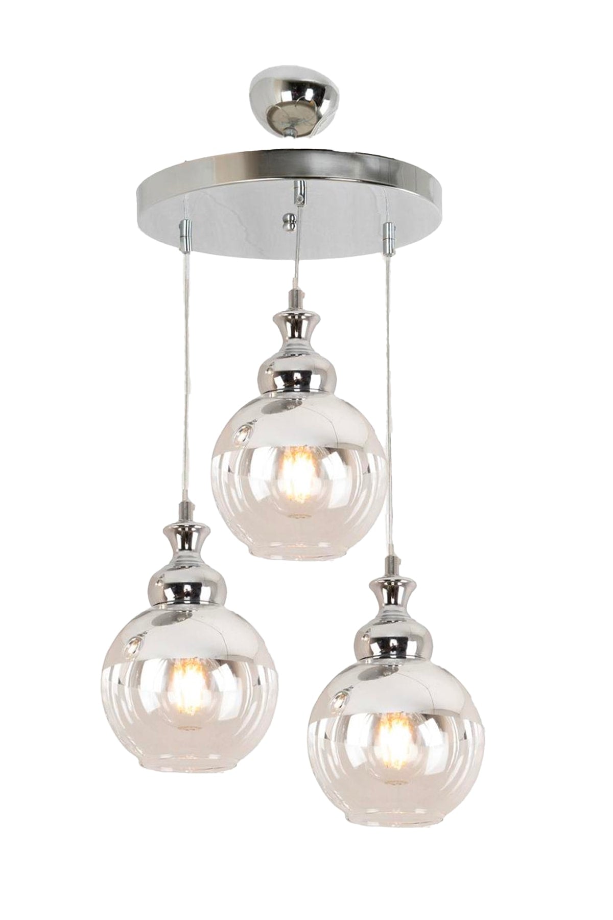 Leon 3-Plus Round Pendant Lamp Sports-Living Room Chandelier