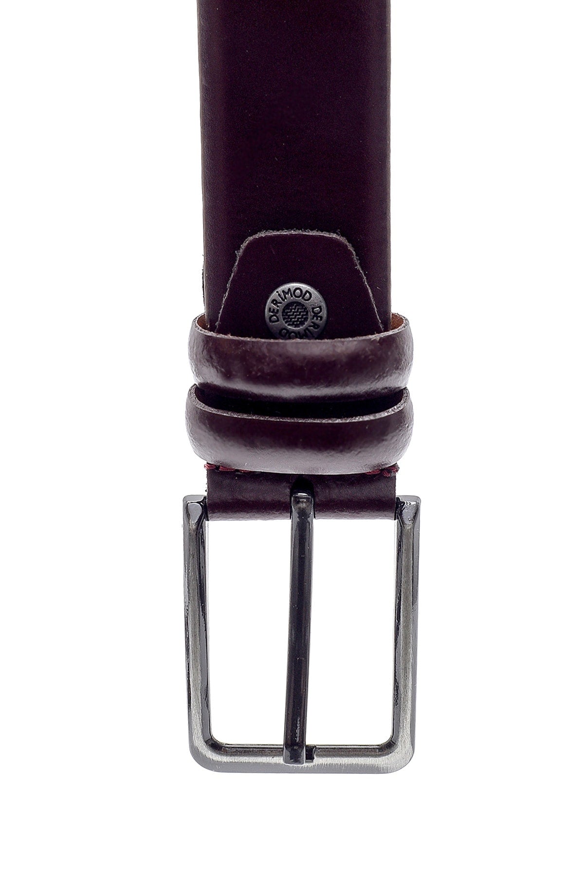 Men'S Claret Red Belt 100