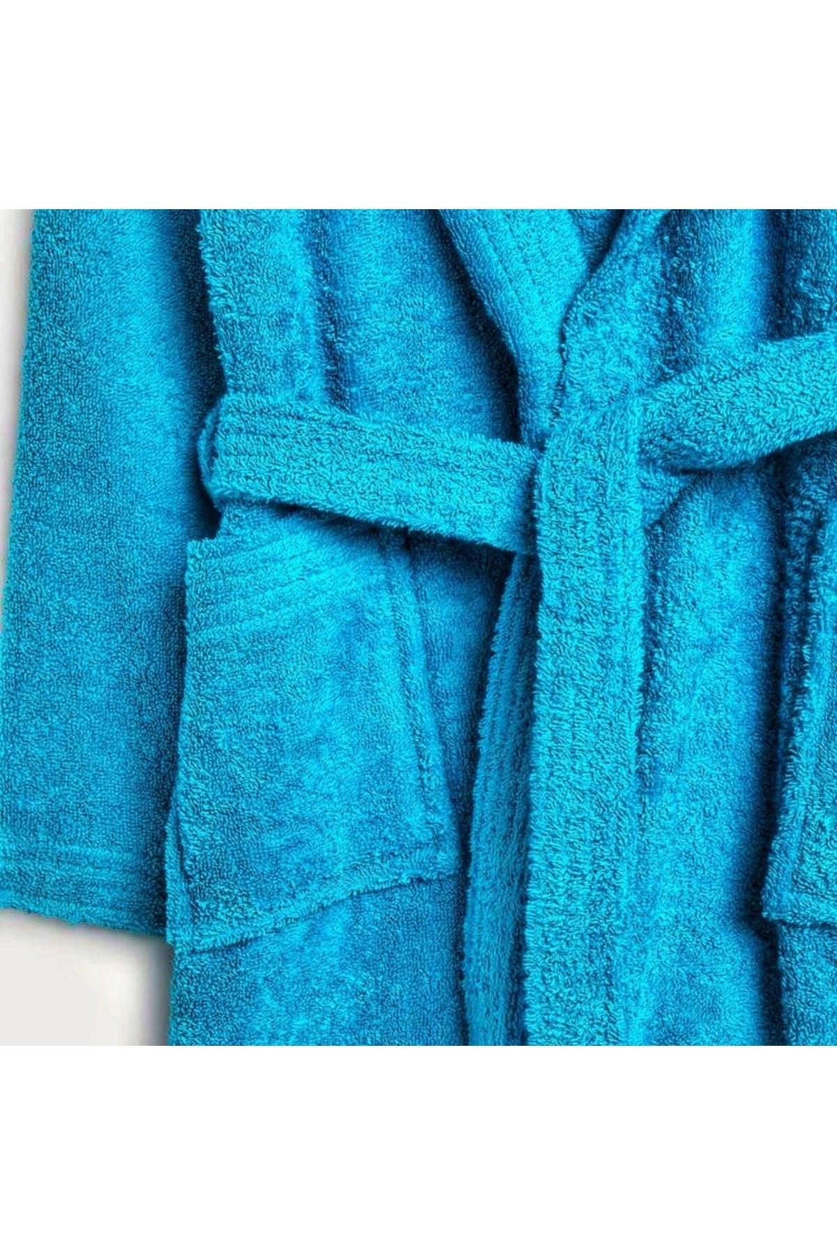 Authentic Turquoise Lux Bathrobe - Swordslife