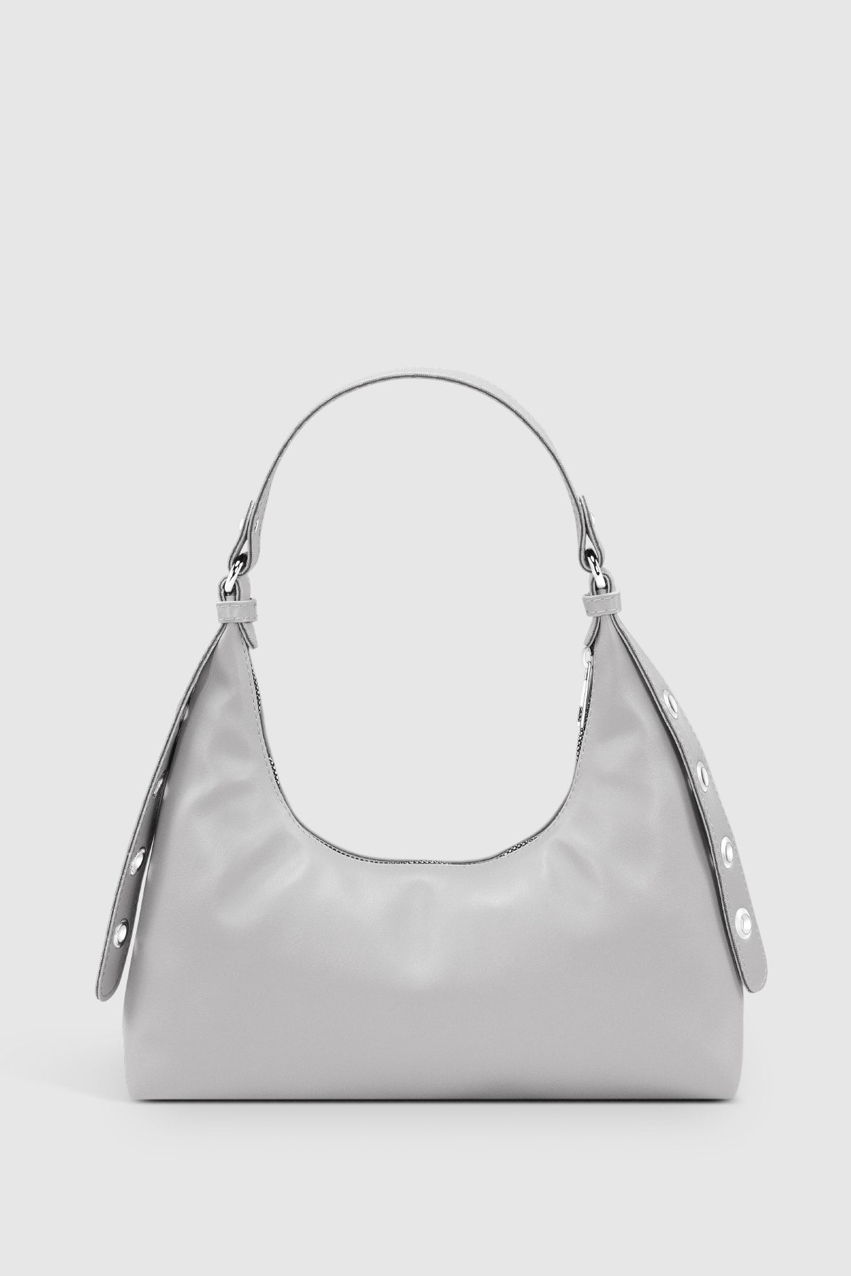 Women'S Gray Baguette Bag 205