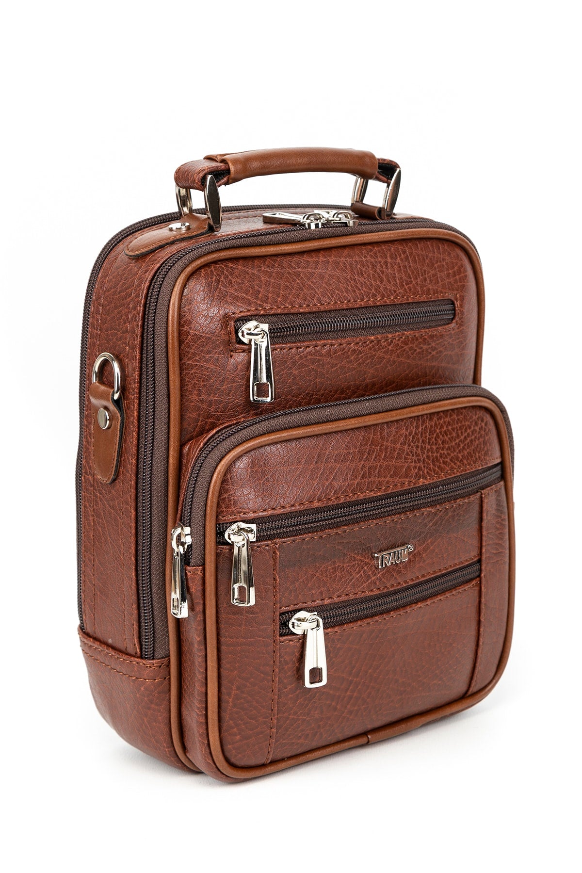 Cased Men'S Hand And Shoulder Pistol Carrying Bag