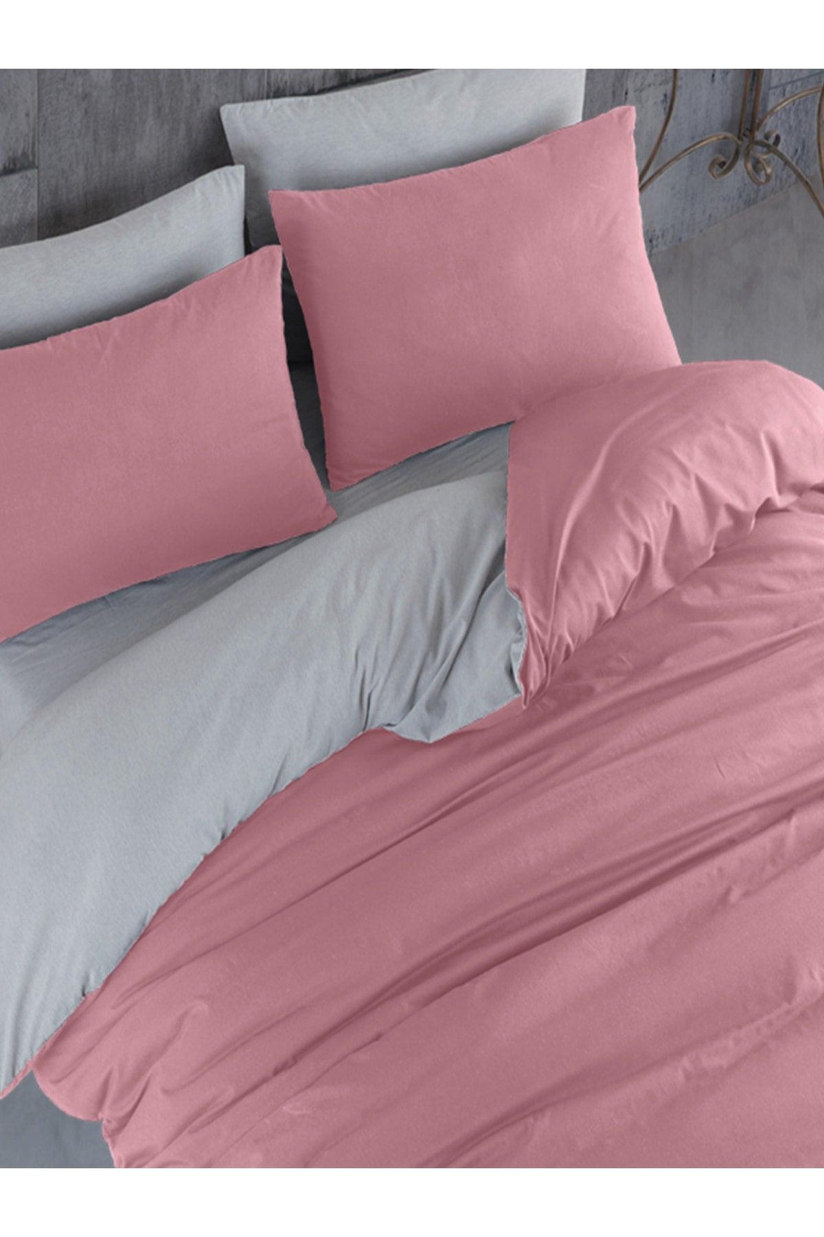 Duvet Cover Set Single Coral-gray - Swordslife