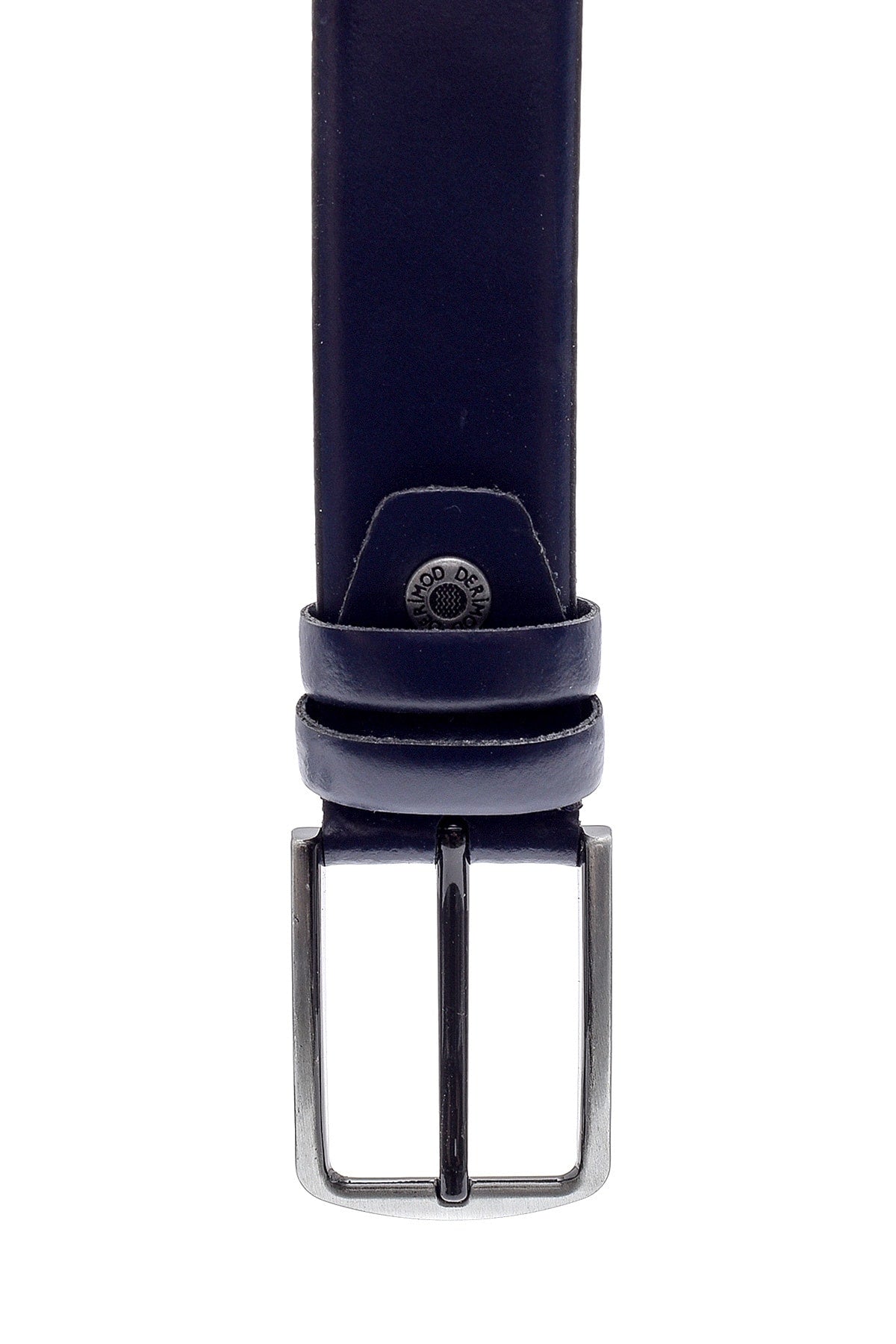 Men'S Navy Blue Belt