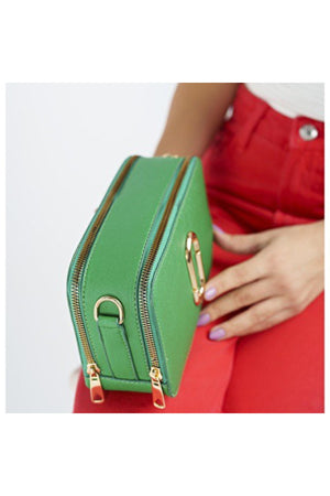 Women'S Canta Green Quality Sport Stylish Crossbody Two Compartment Pocket Shoulder Bag