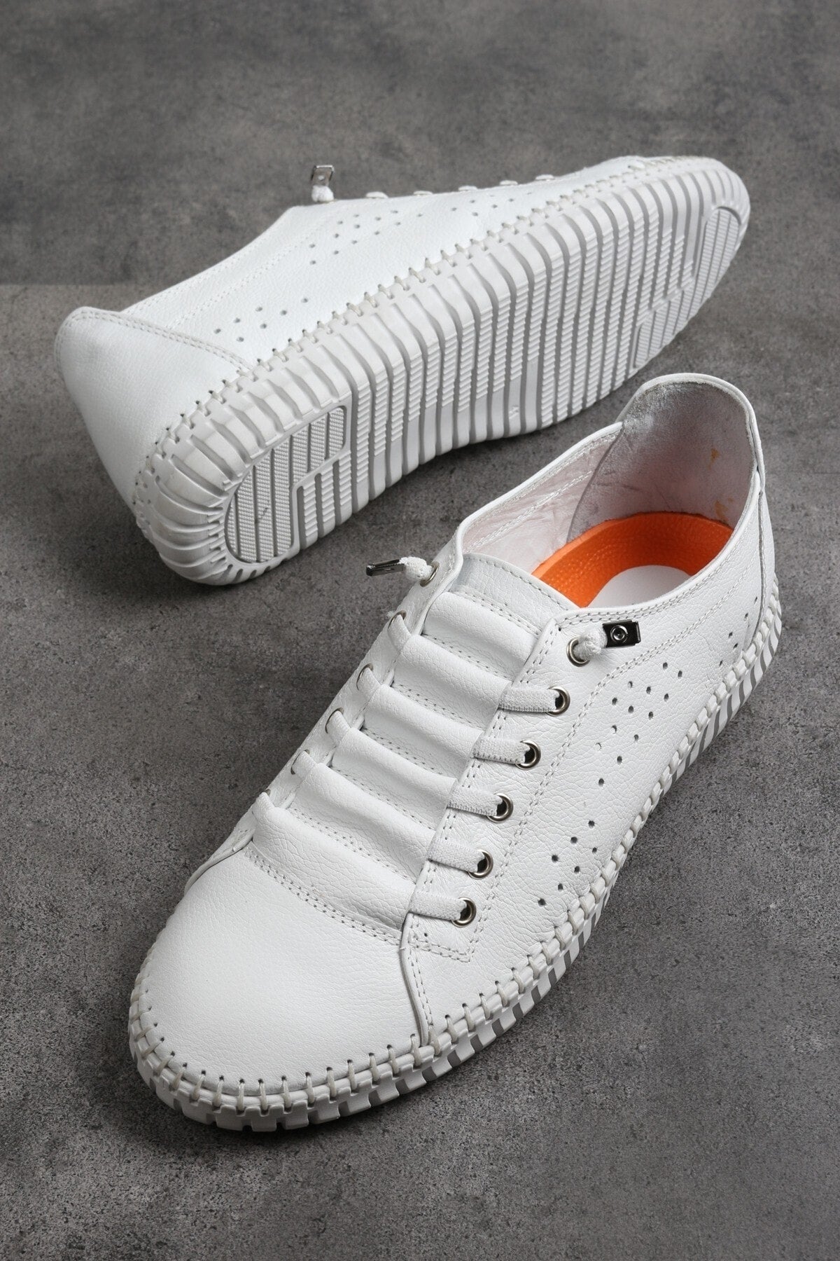 Daily Comfortable Summer Genuine Leather Men'S Shoes With Tires