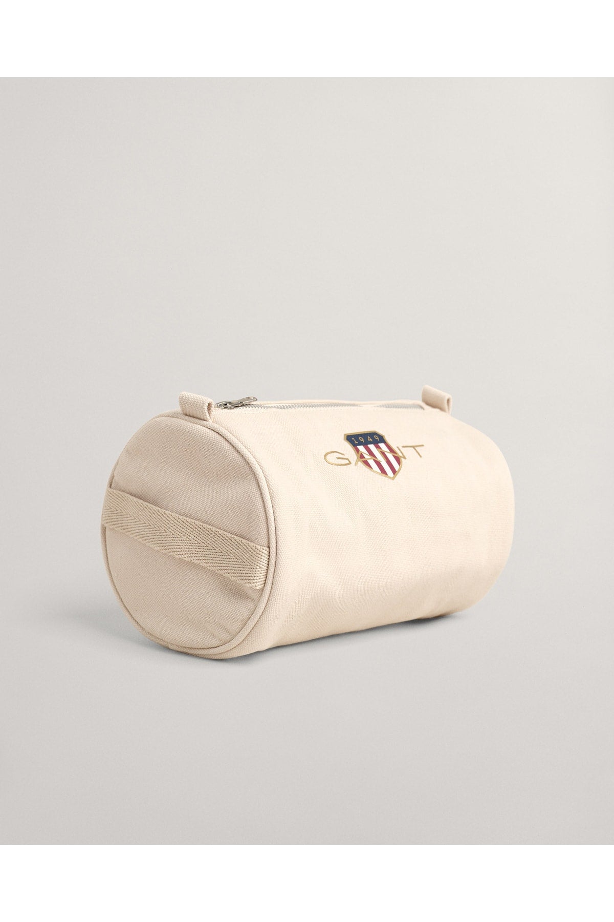 Unisex Beige Logo Bag