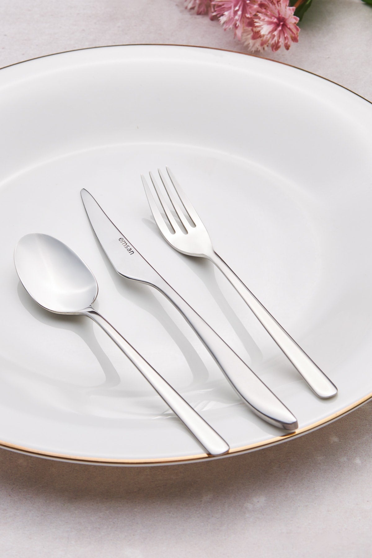 Bello 18 Pieces 6 Person Dessert Cutlery Set
