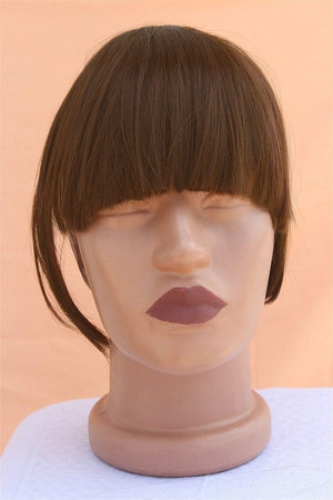 Women's Gold Glitter Toffe 12 Long Side False Bangs - Swordslife