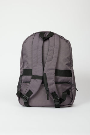 Men'S Gray Logo School Backpack