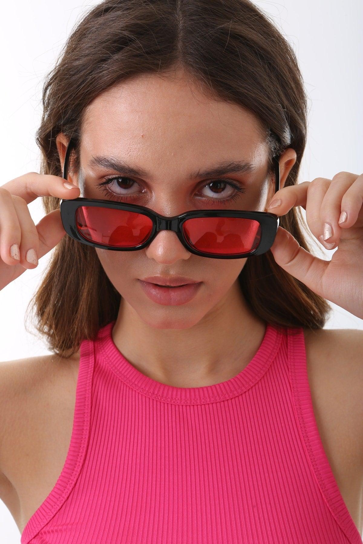 New Season Unisex Rectangle Sunglasses - Swordslife