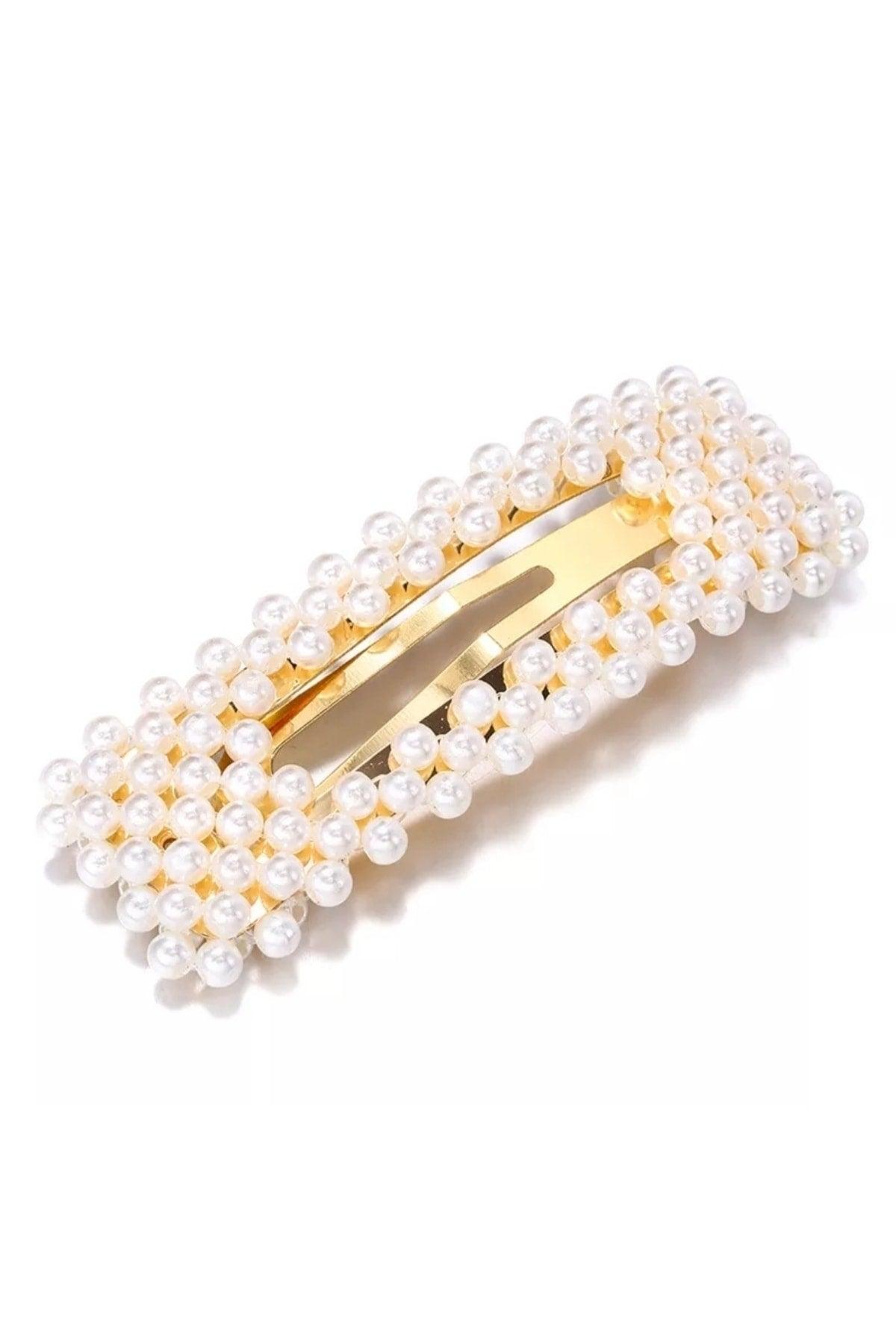 Women's 2-Pattern Pearl Fence Fence Buckle Set - Swordslife