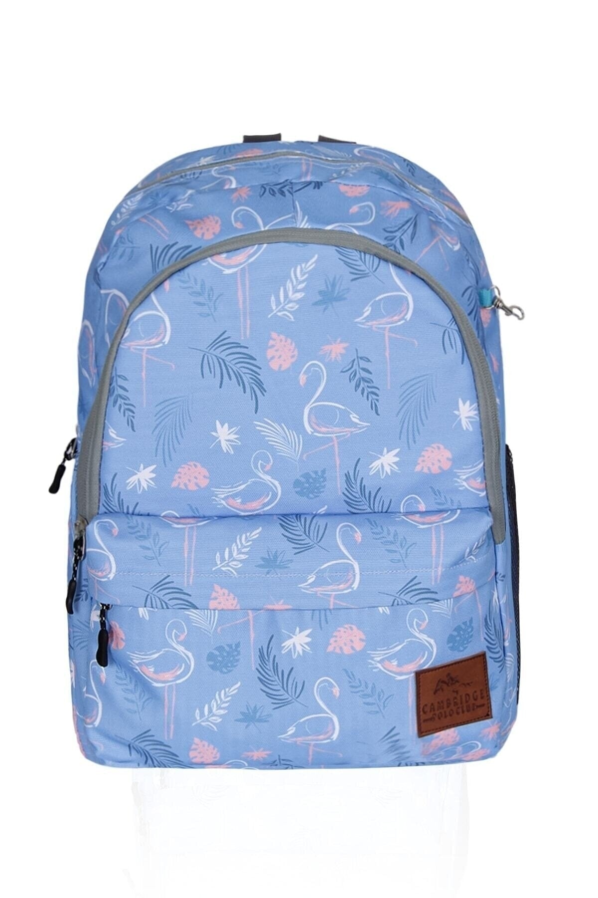 Flamingo Patterned Triple Primary School Bag Set