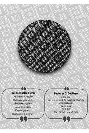 Buena Bathroom Carpet Djt Set of 2 Washable, Non-Slip Base Bathroom - Swordslife