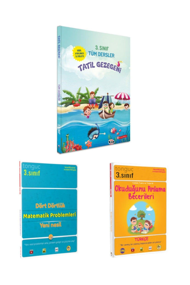 3rd Grade All Subjects Vacation Planet All-round Mathematics Reading Comprehension - Swordslife