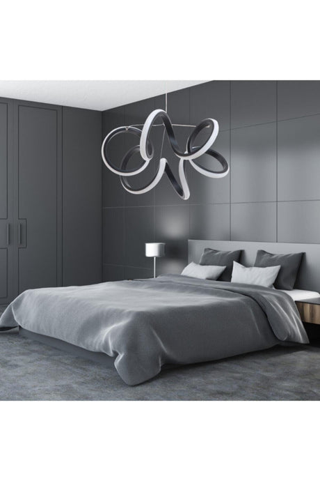3 Colors Combustible Led Chandelier - Swordslife