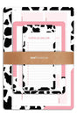 3 Pcs Desktop Planner Set Cow