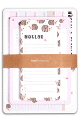 3 Pcs Desktop Planner Set Hedgehog