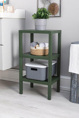 3 Tiers Plastic Shelving Unit Kitchen Shelf Bathroom