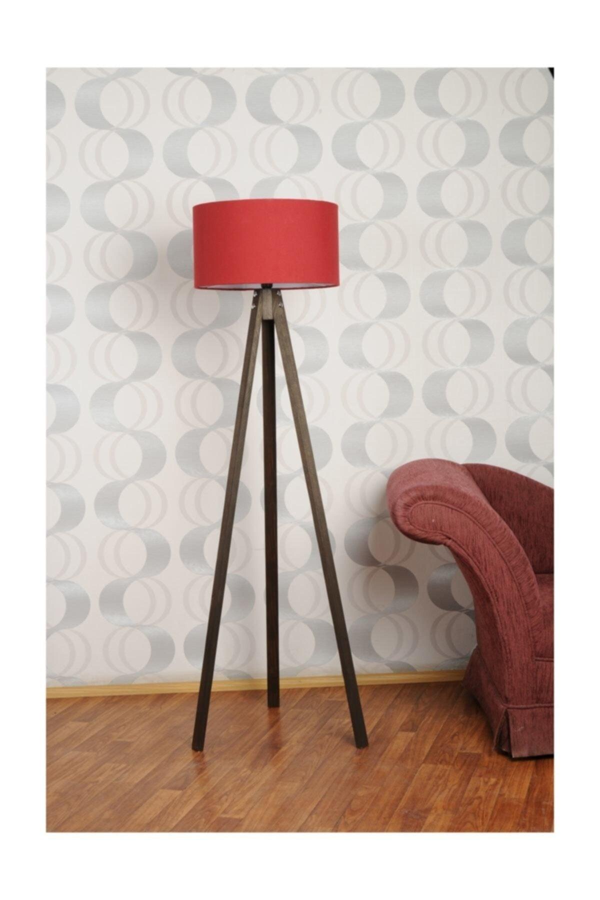 3-Legged Tripod Floor Lamp Lampshade Fabric Headboard - Swordslife