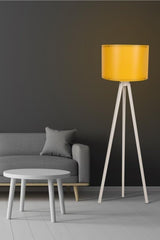 3 Legs Yellow Tall Floor Lamp - Swordslife