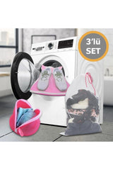 3 Pcs Set Laundry Bra Shoe Washer